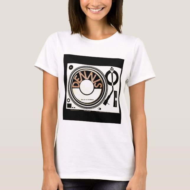 CAMISETA DENNIS TURNTABLE (Anverso)