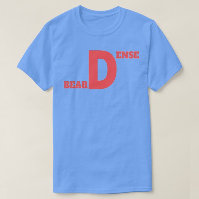 CAMISETA DENSE BEARD (Diseño del anverso)
