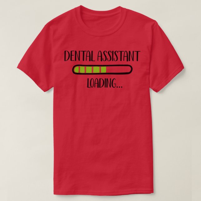 Camiseta Dental Assistant Cute Design Divertido Regalo Para (Diseño del anverso)