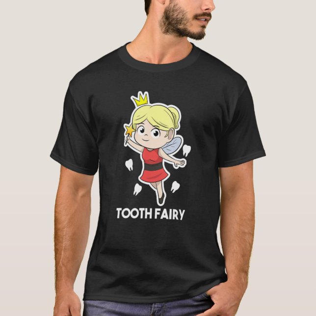 Camiseta Dental Assistant Dentist Brace Teeth Tooth Fairy A (Anverso)