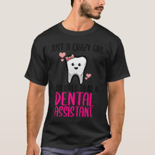 Camiseta Dental Assistant Dentist Brace Teeth Tooth Love My