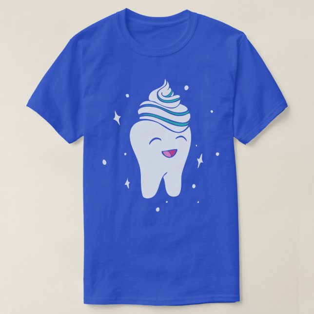 Camiseta Dental Assistant Toothpasta Dentist (Diseño del anverso)