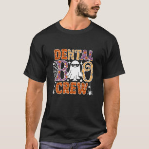 Camiseta Dental Boo Crew Funny Dentist Ghost Halloween Cost