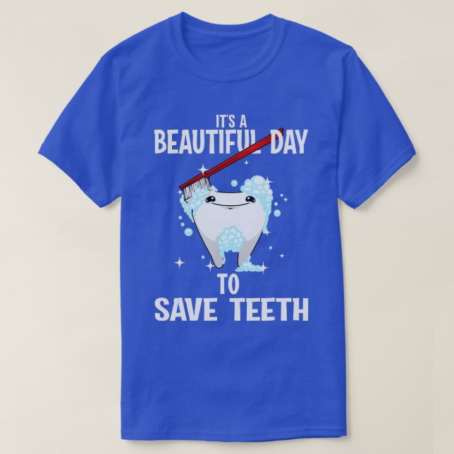 Camiseta Dental divertida para los hombres Mujeres Dentista (Diseño del anverso)