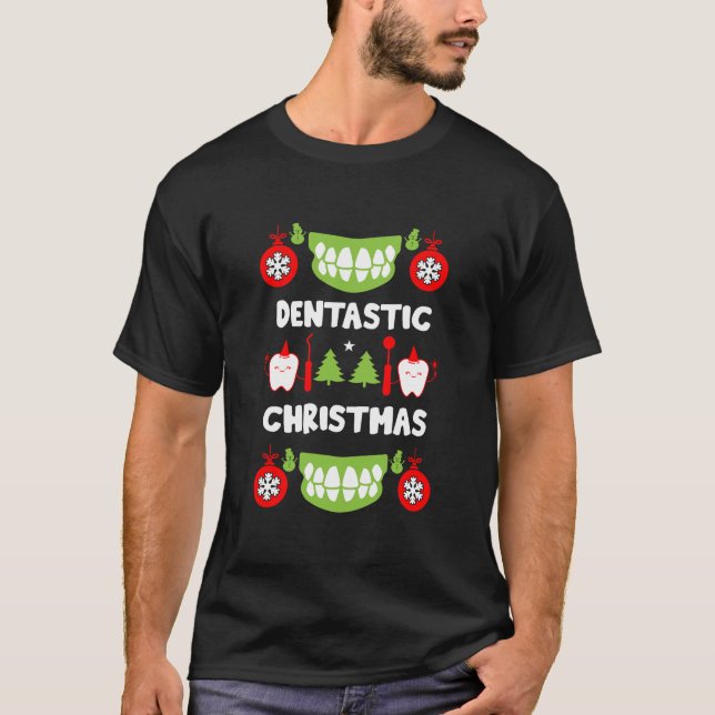 Camiseta Dental Doctor Navidad (Anverso)