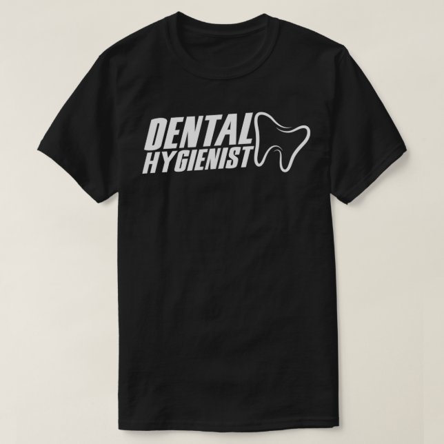 Camiseta Dental Higienist Teeth Dentistry Plaque (Diseño del anverso)