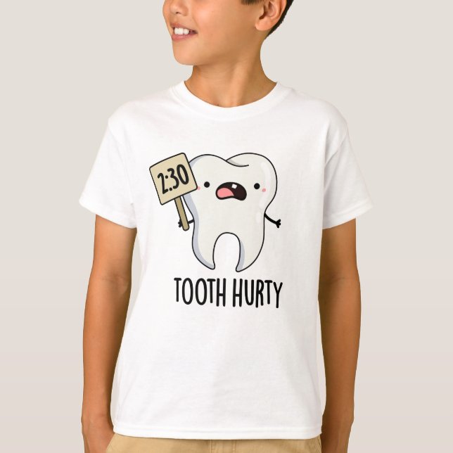 Camiseta Dental Hurty Funny Dental Pun (Anverso)