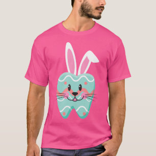 Camiseta Dental Hygienist Eggcellent Easter Bunny Tooth Doc