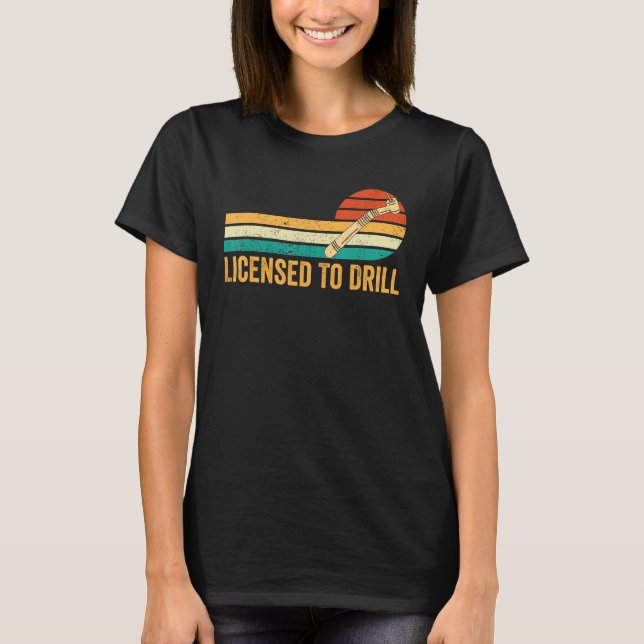 Camiseta Dental Lab Tech Technician Assistant Licensed To D (Anverso)