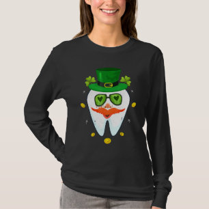 Camiseta Dental Leprechaun Tooth Shamrock St Patricks Day D
