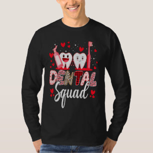 Camiseta Dental Squad Asistente Dental Dentista Feliz Valen