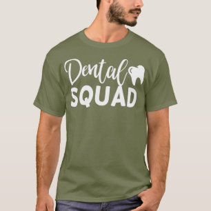 Camiseta Dental Squad Cute Dentist Office and Hygienist