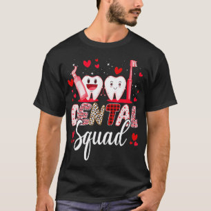 Camiseta Dental Squad Dental Assistant Dentient Happy Valen