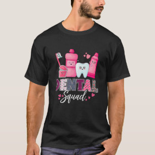 Camiseta Dental Squad Dental Assistant Dentist Valentines D