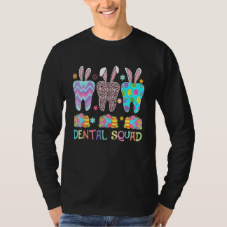 Camiseta Dental Squad Dental Assistant Dentite Cute Teeth E