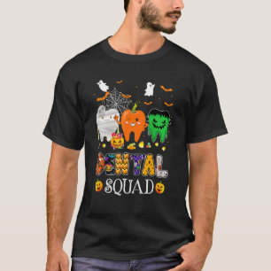 Camiseta Dental Squad Dentist Halloween Disstume Bastante e