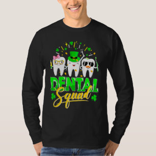 Camiseta Dental Squad Tooth Leprechaun Gorra Funny St Patri