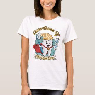 Camiseta Dental Super Tooth Hero
