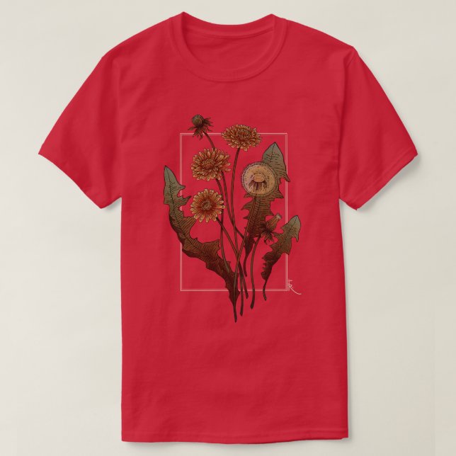 Camiseta DentdeLion (Diseño del anverso)