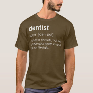 Camiseta Dentist Definition Funny Dentists