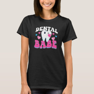Camiseta Dentist Dental Assistant Hygienist Tooth Heart
