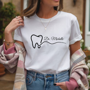 Camiseta Dentist Office Dental White Tooth