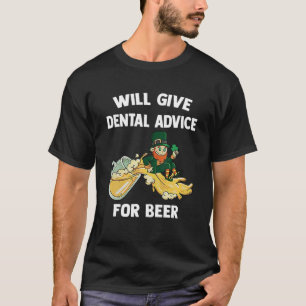 Camiseta Dentist St Patrick Day Dará Consejos Dentales Para