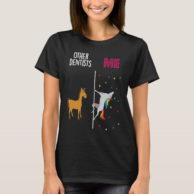 Camiseta Dentist Unicorn Others You (Anverso)
