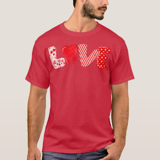 Camiseta Dentista Amor Dental Higienista Dientes Higiénicos