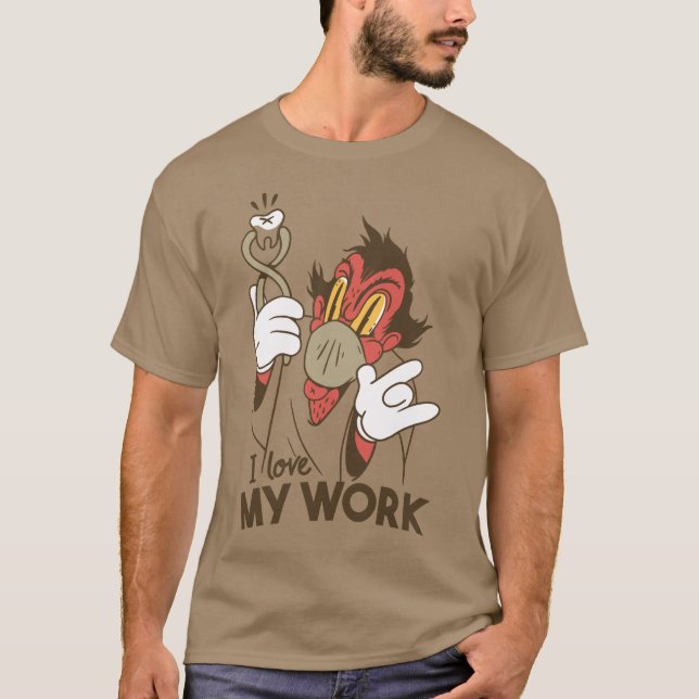 Camiseta Dentista aterrador (Anverso)