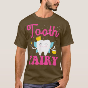 Camiseta Dentista Auxiliar Dental Hada de Dientes Higiénico