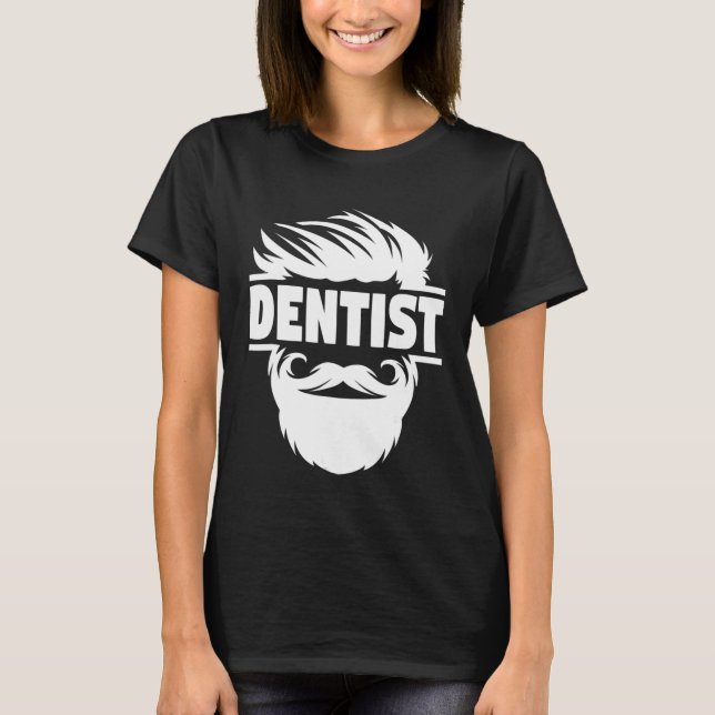 Camiseta Dentista Con Cabeza (Anverso)