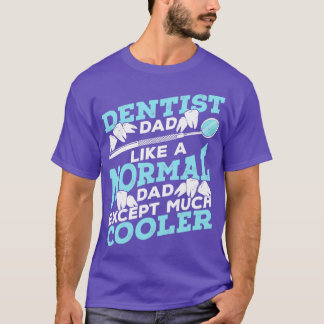 Camiseta Dentista Dad Dental Surgeon Father Gift