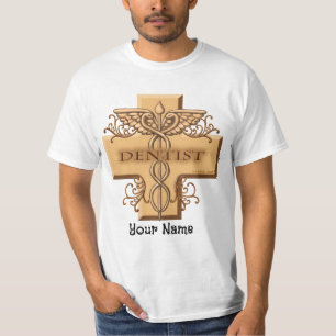 Camiseta dentista de Caduceus