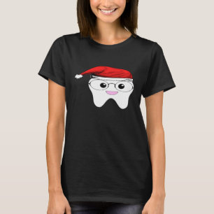 Camiseta Dentista de dientes blancos Navidades