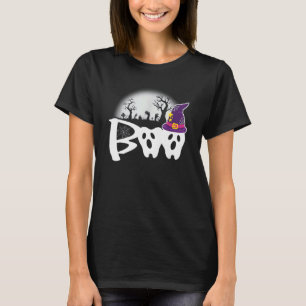 Camiseta Dentista de Halloween Boo Ghost & Witch Teeth Funn