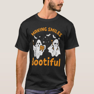 Camiseta Dentista de Halloween Sonrisa Bootiful Traje Denta