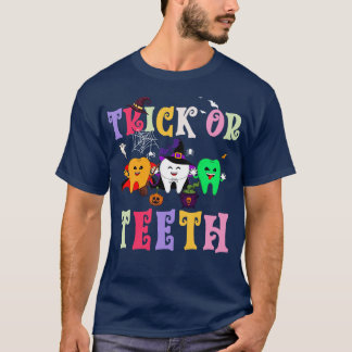 Camiseta Dentista Dental Dental Dental De Halloween Dental