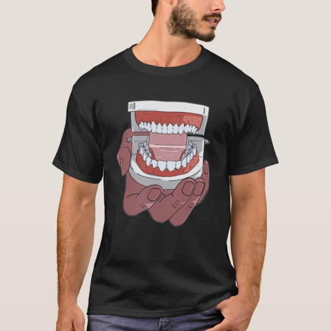 Camiseta Dentista Dental Dentistry Teeth Tooth Médica (Anverso)