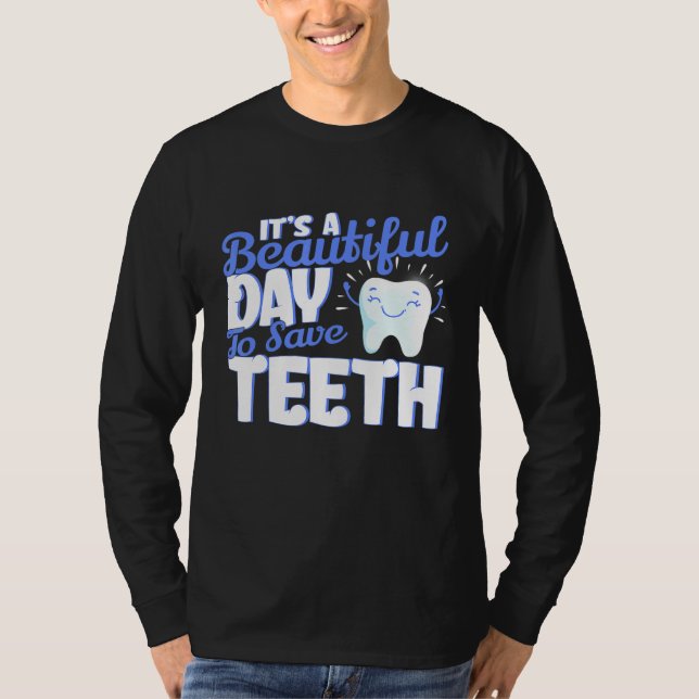 Camiseta Dentista Dental Higiene Dientes Higiénicos Odontol (Anverso)