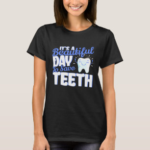 Camiseta Dentista Dental Higiene Dientes Higiénicos Odontol