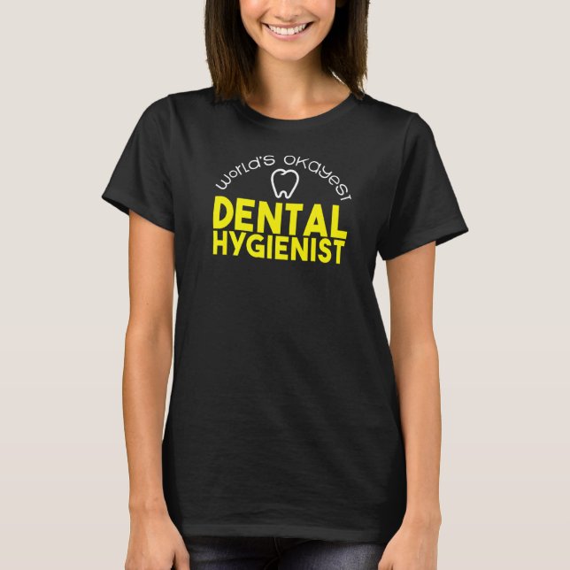 Camiseta Dentista Dental Higiénica Dentista Damas Hombres D (Anverso)