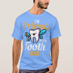 Camiseta Dentista Dental Higiénico Dentista Dientes Hadas D