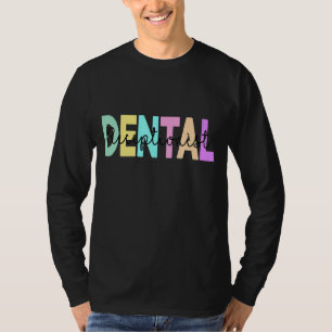 Camiseta Dentista dental Odontología Auxiliar dental Higien