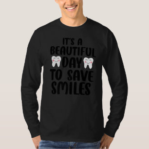 Camiseta Dentista dental Odontología Auxiliar dental Higien