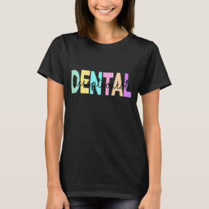 Camiseta Dentista dental Odontología Auxiliar dental Higien