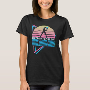 Camiseta Dentista Dental Retro Me Pagan Para Sacar
