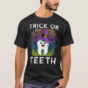 Camiseta Dentista Dentista Halloween Dental Squa
