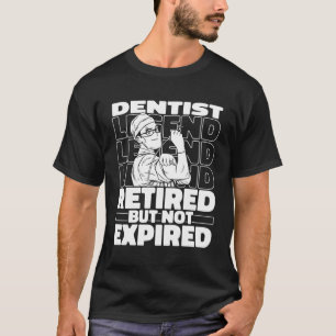 Camiseta Dentista Dentista Retirado Dental El Médica Del Di