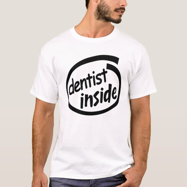 Camiseta Dentista dentro (Anverso)